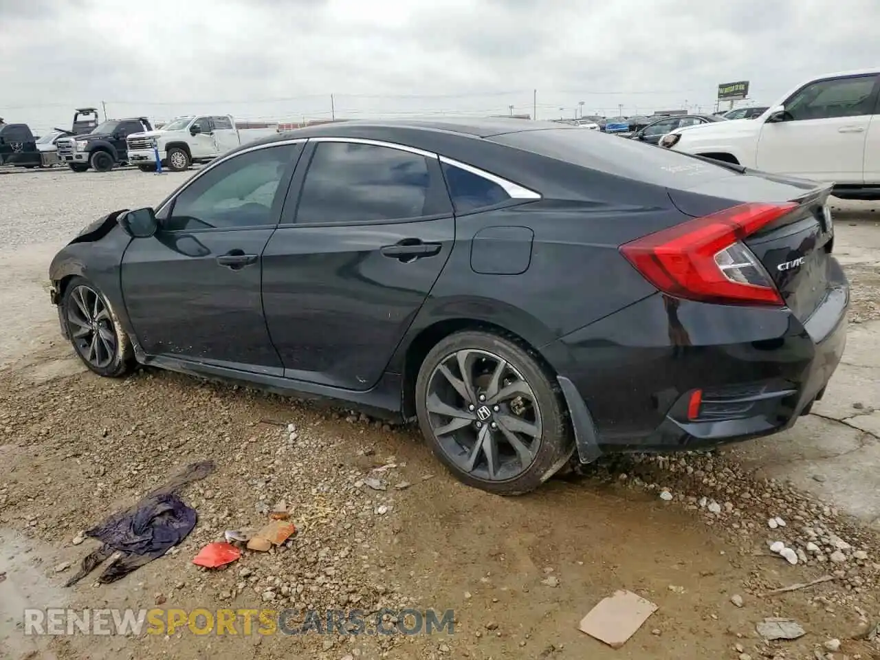 2 Photograph of a damaged car 2HGFC2F88MH546249 HONDA CIVIC 2021