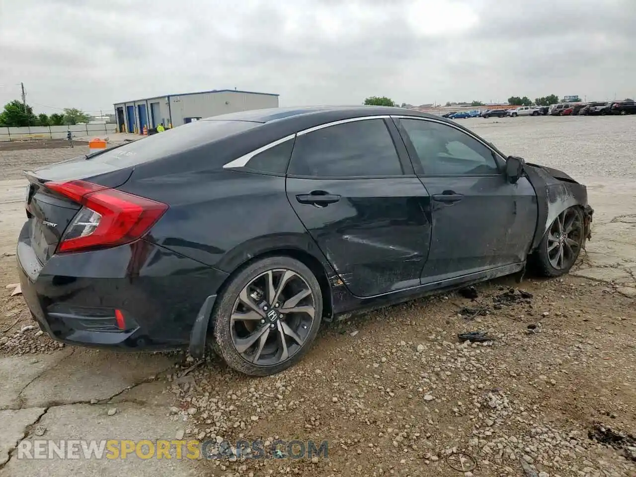 3 Photograph of a damaged car 2HGFC2F88MH546249 HONDA CIVIC 2021