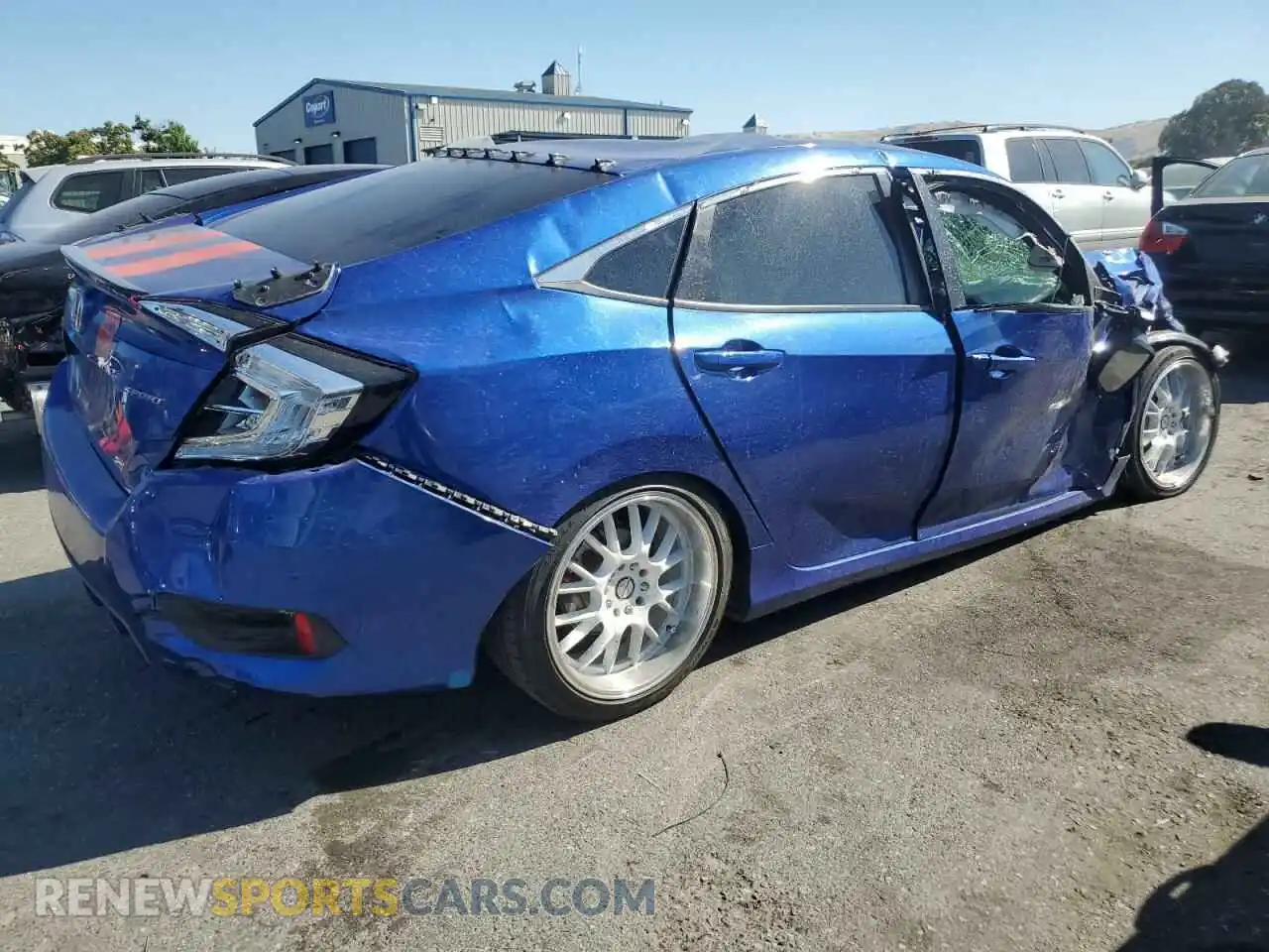 3 Photograph of a damaged car 2HGFC2F88MH552049 HONDA CIVIC 2021