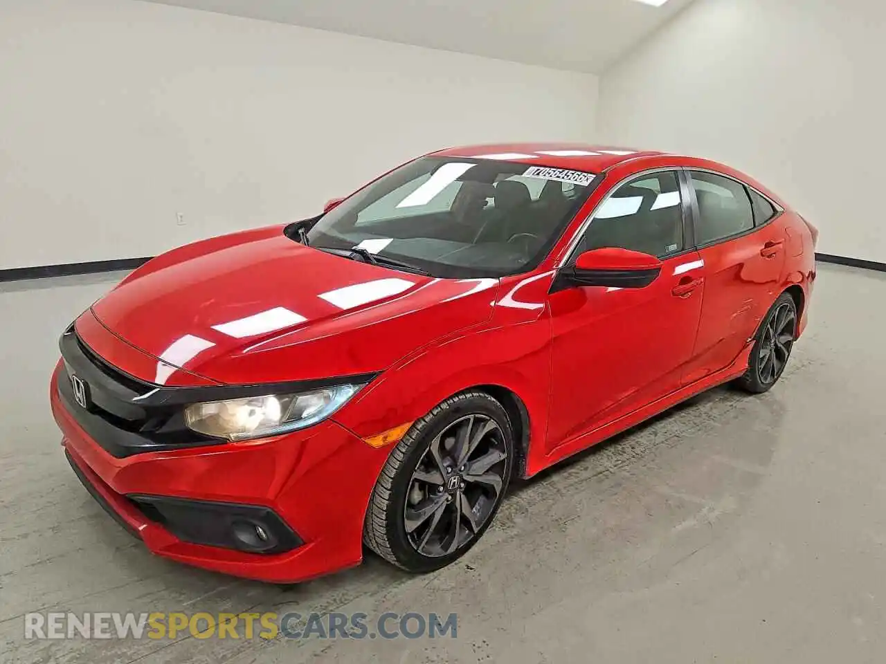 1 Photograph of a damaged car 2HGFC2F88MH553444 HONDA CIVIC 2021