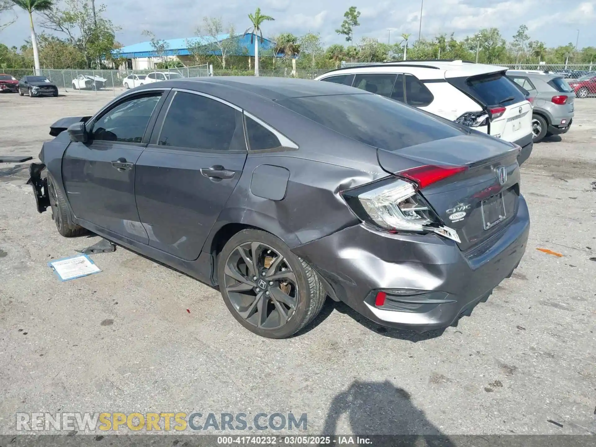 3 Photograph of a damaged car 2HGFC2F88MH556571 HONDA CIVIC 2021