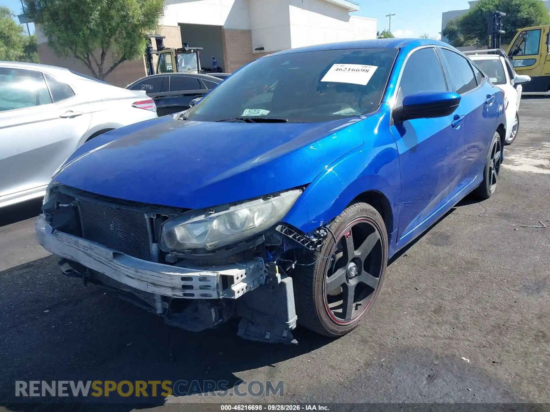 2 fotografías del automóvil dañado 2HGFC2F88MH559857 HONDA CIVIC 2021