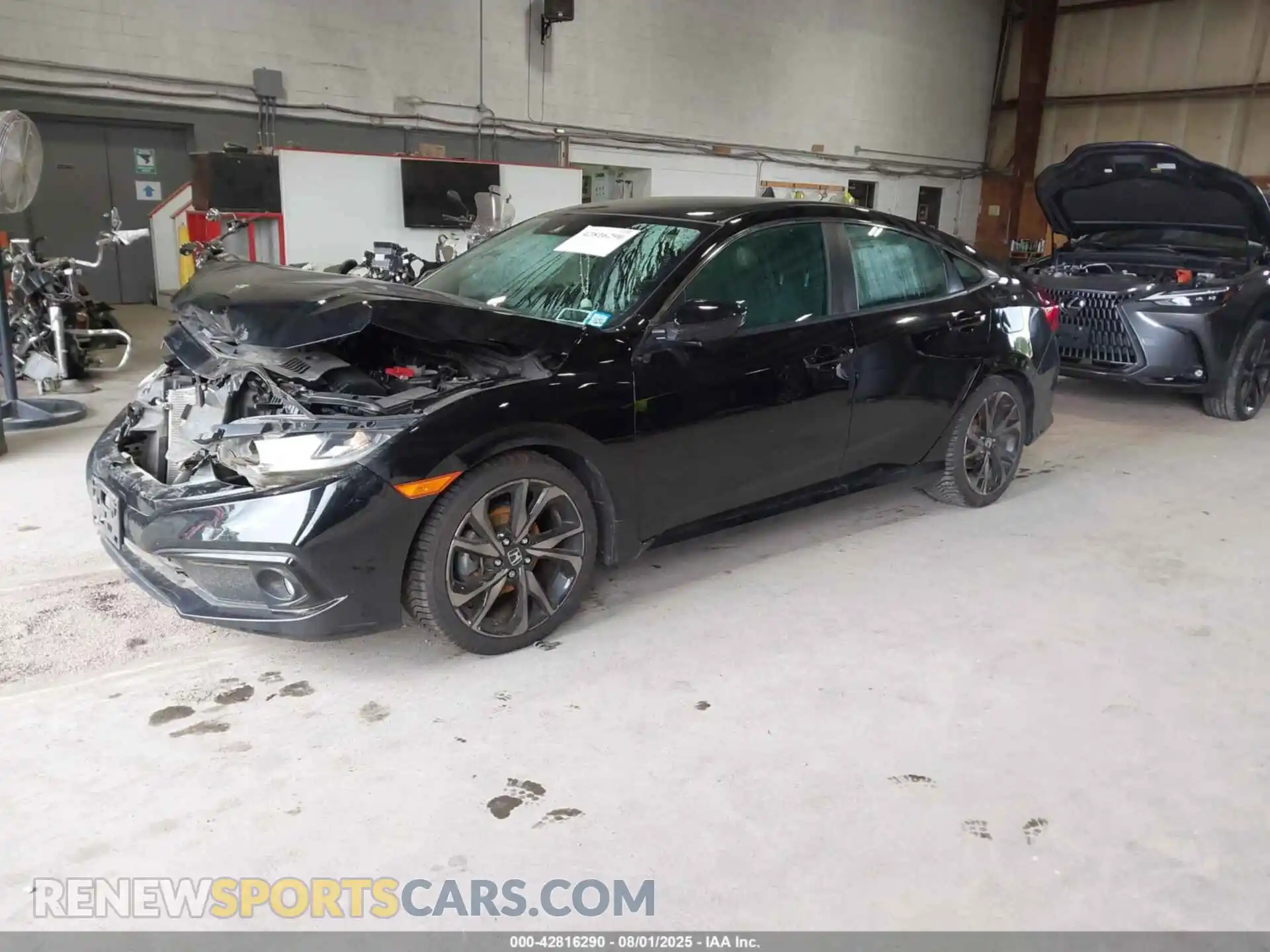 2 Photograph of a damaged car 2HGFC2F89MH503068 HONDA CIVIC 2021