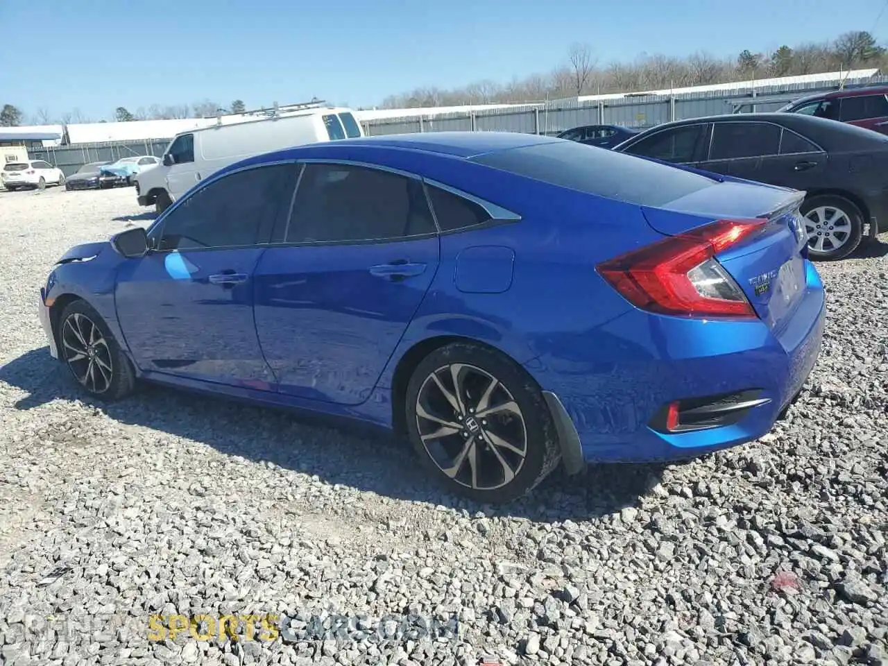2 Photograph of a damaged car 2HGFC2F89MH510022 HONDA CIVIC 2021
