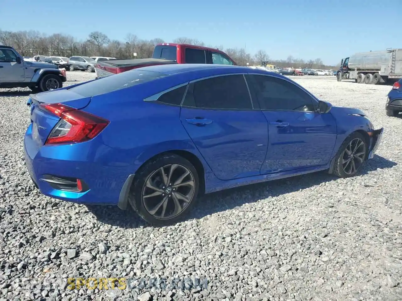 3 Photograph of a damaged car 2HGFC2F89MH510022 HONDA CIVIC 2021