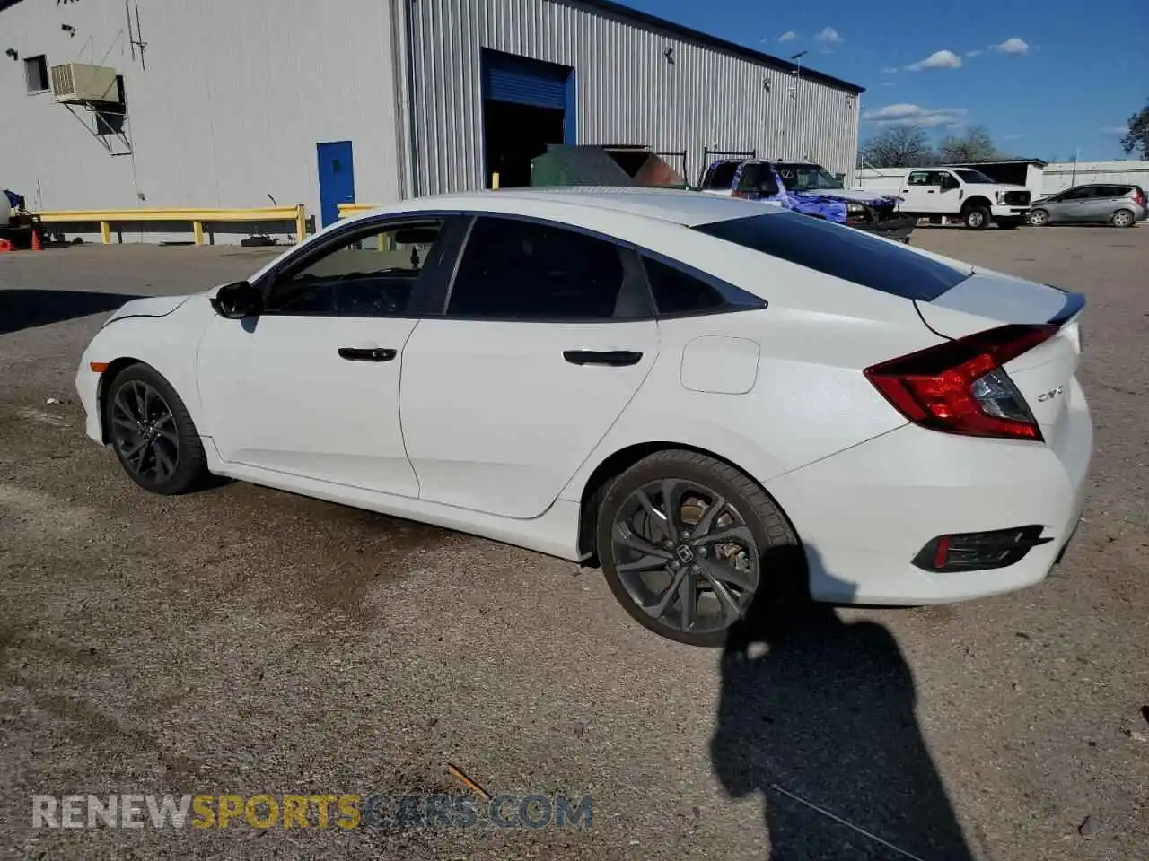 2 Photograph of a damaged car 2HGFC2F89MH511896 HONDA CIVIC 2021