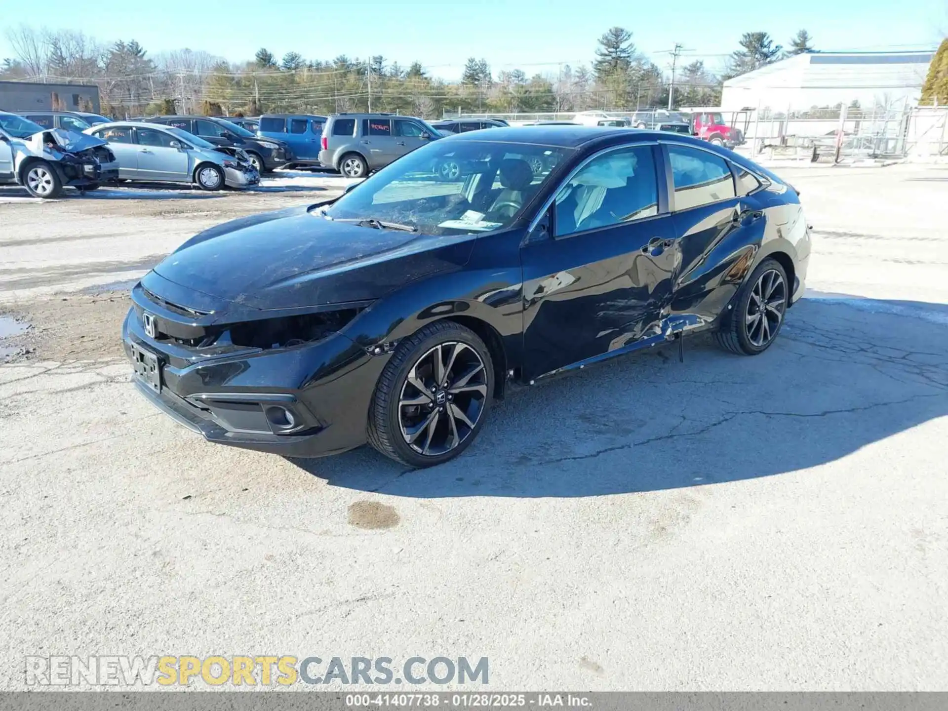 2 Photograph of a damaged car 2HGFC2F89MH513891 HONDA CIVIC 2021