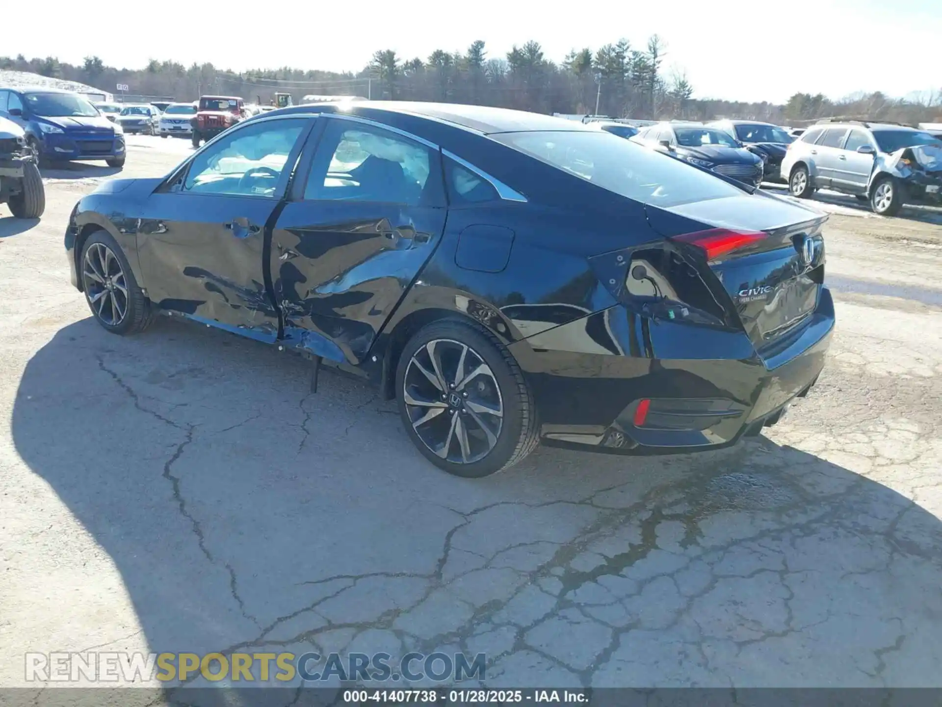 3 Photograph of a damaged car 2HGFC2F89MH513891 HONDA CIVIC 2021
