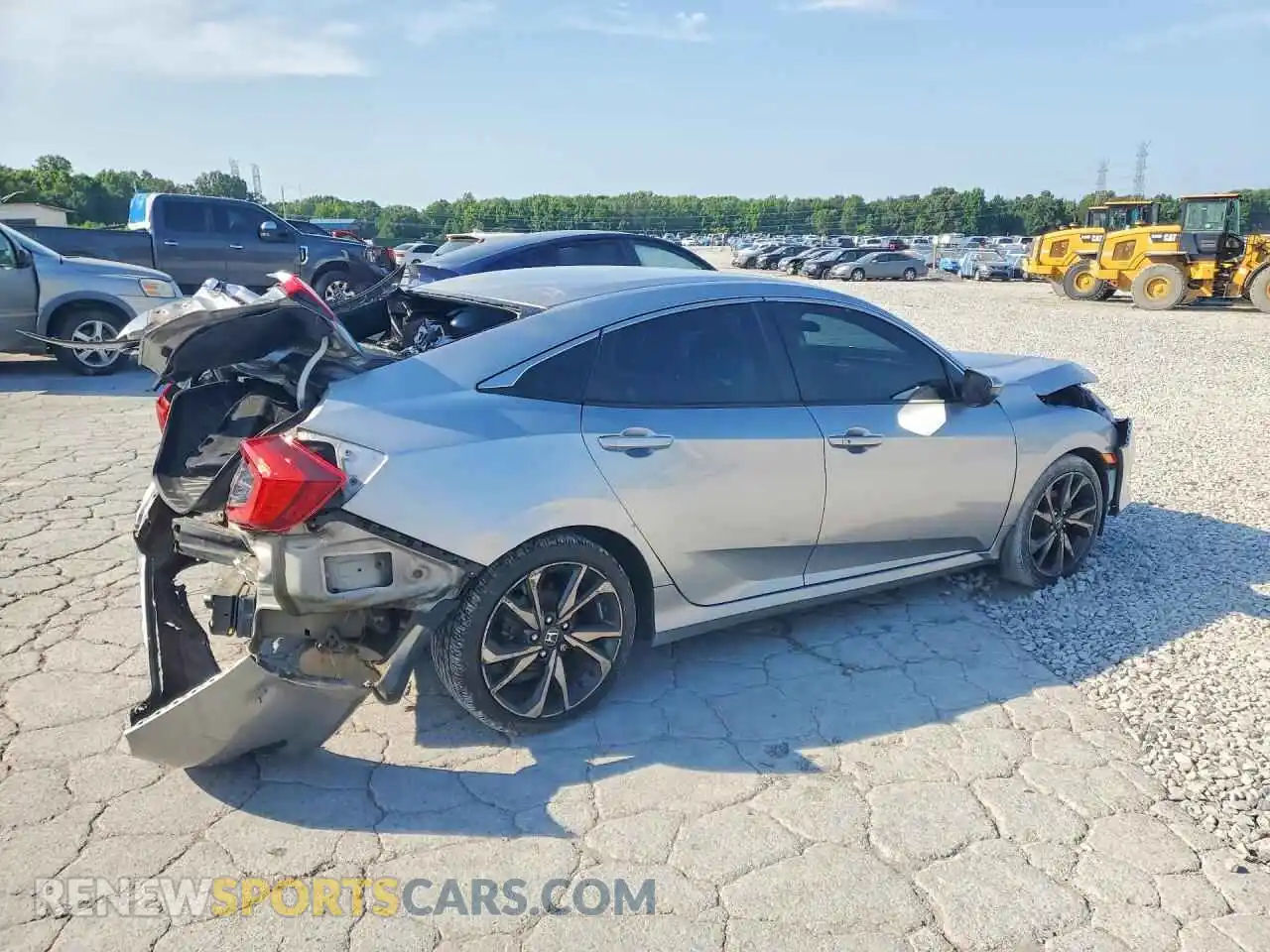 3 Photograph of a damaged car 2HGFC2F89MH519545 HONDA CIVIC 2021