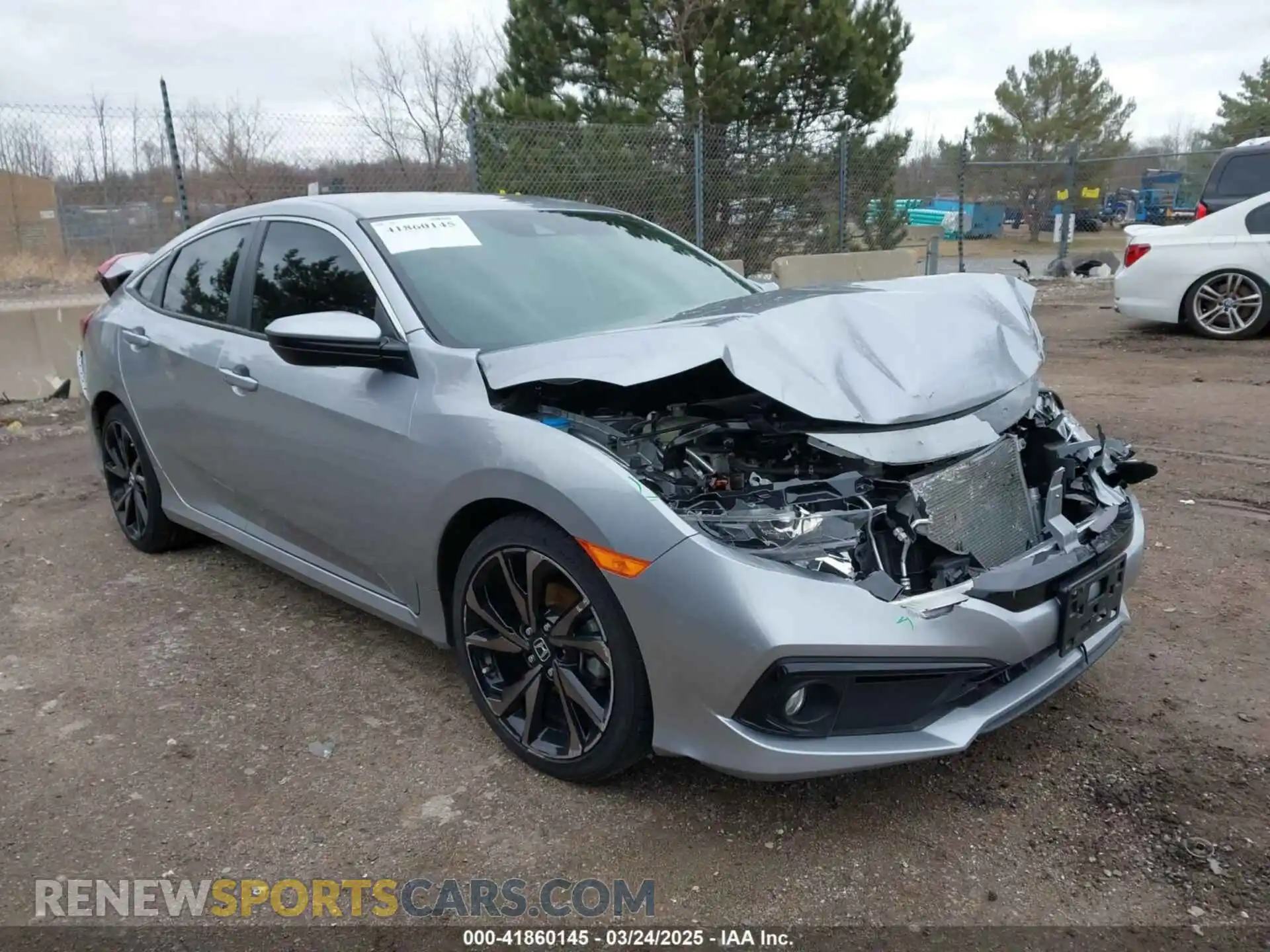 1 Photograph of a damaged car 2HGFC2F89MH519559 HONDA CIVIC 2021