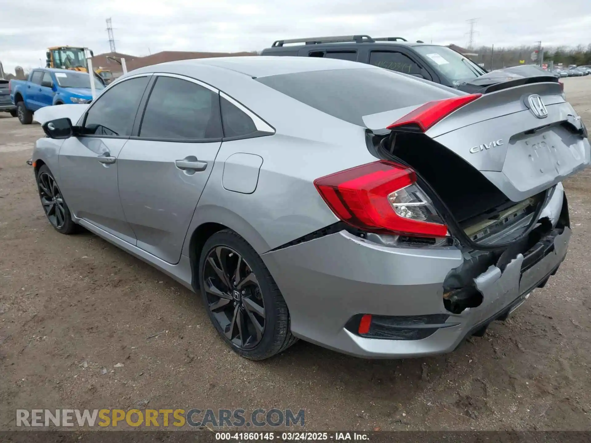 3 Photograph of a damaged car 2HGFC2F89MH519559 HONDA CIVIC 2021