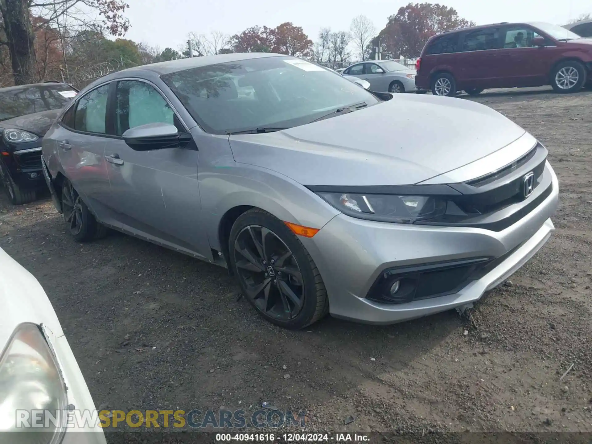 1 fotografías del automóvil dañado 2HGFC2F89MH520338 HONDA CIVIC 2021