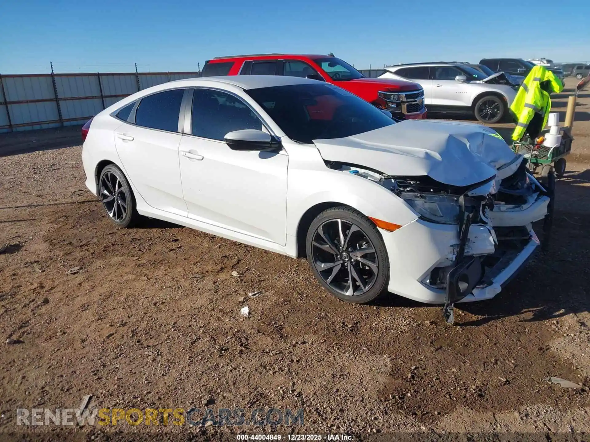 1 Photograph of a damaged car 2HGFC2F89MH522042 HONDA CIVIC 2021