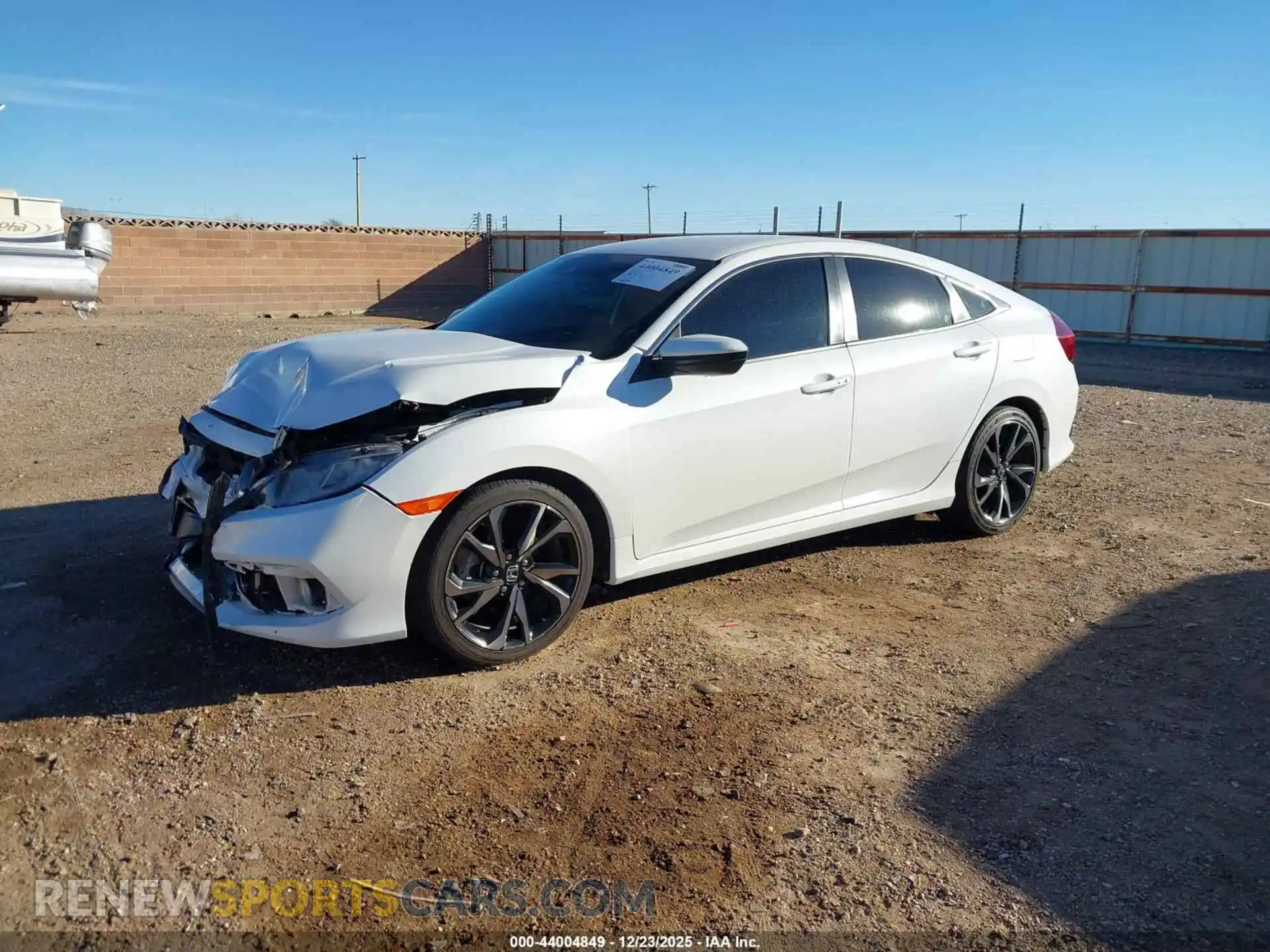 2 Photograph of a damaged car 2HGFC2F89MH522042 HONDA CIVIC 2021
