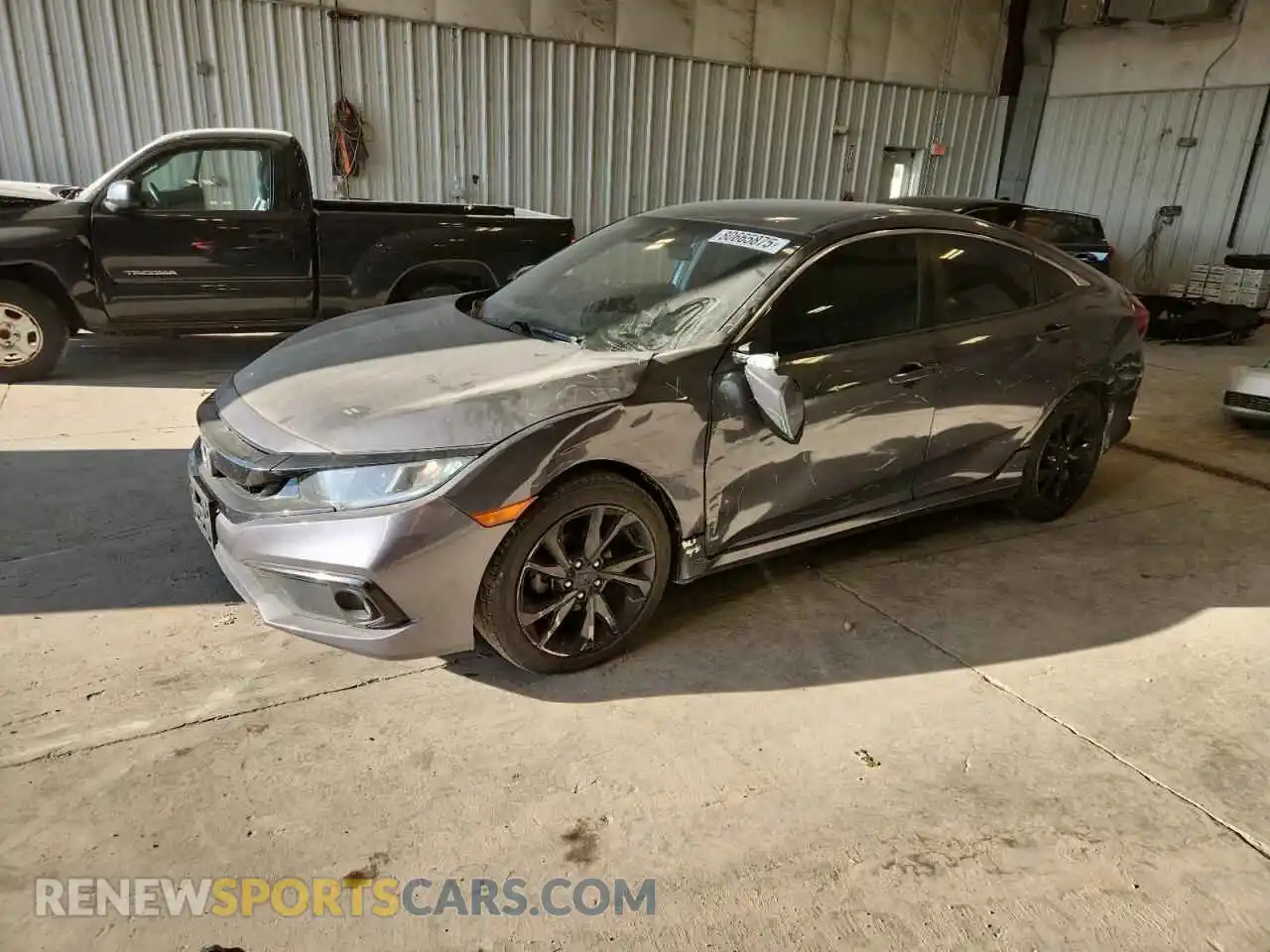 1 Photograph of a damaged car 2HGFC2F89MH528052 HONDA CIVIC 2021