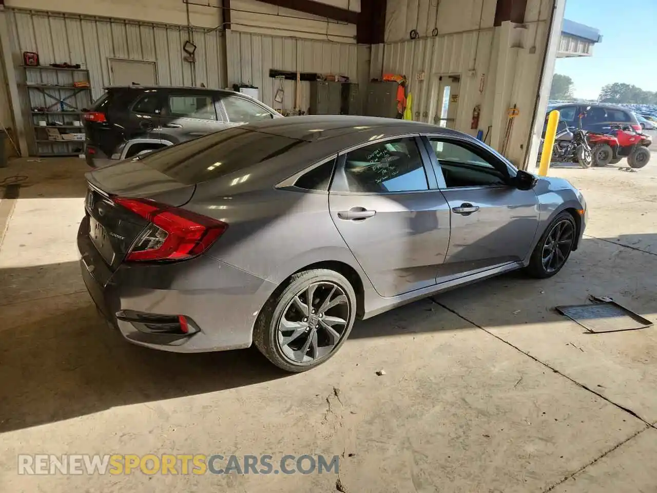 3 Photograph of a damaged car 2HGFC2F89MH528052 HONDA CIVIC 2021