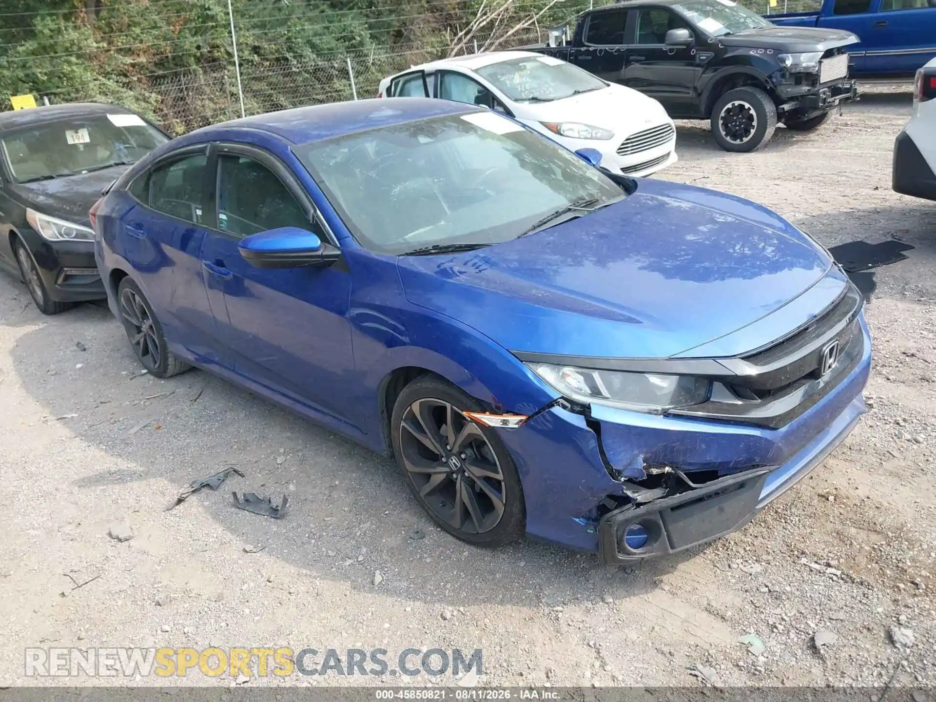 1 Photograph of a damaged car 2HGFC2F89MH533817 HONDA CIVIC 2021