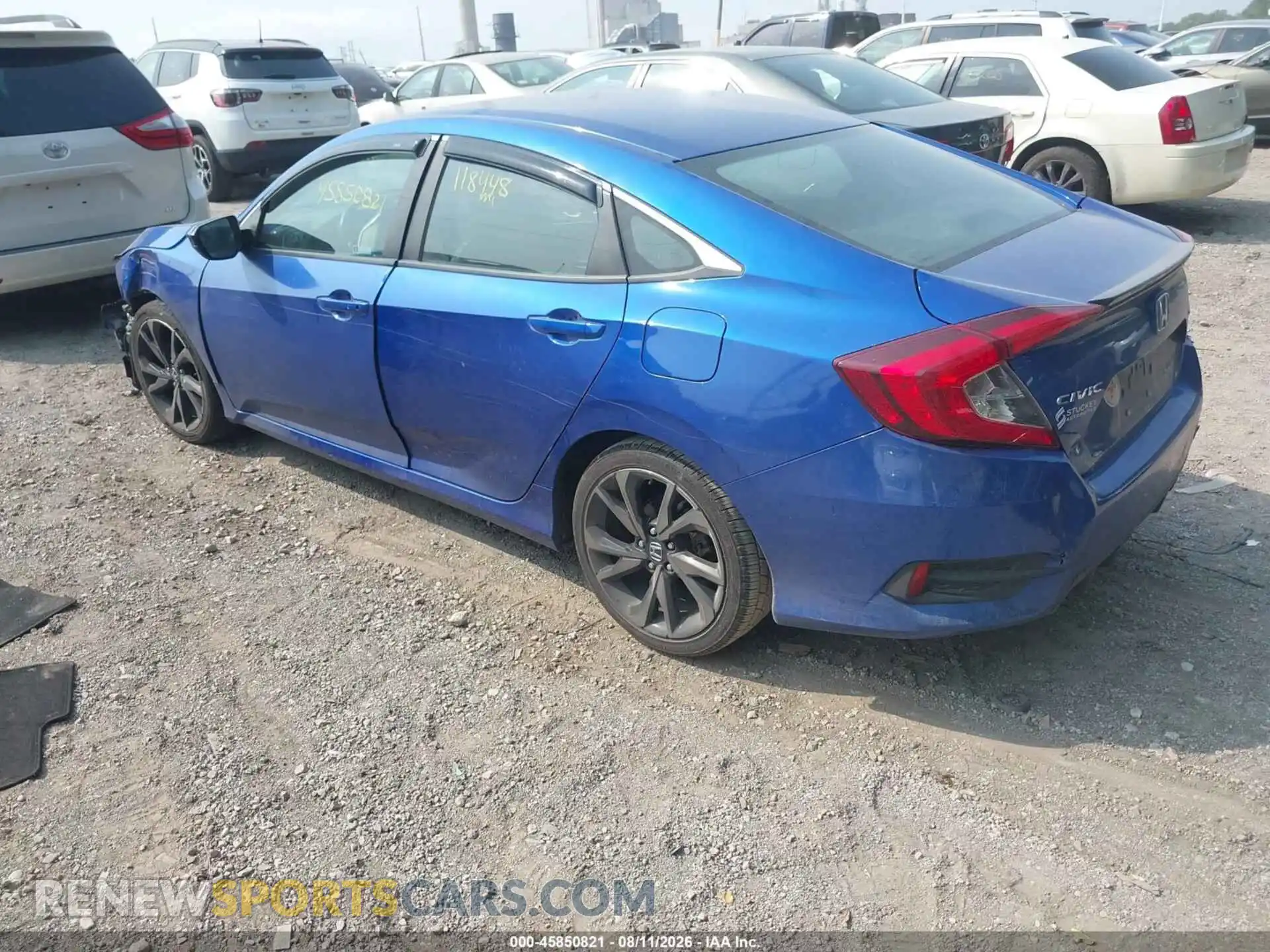 3 Photograph of a damaged car 2HGFC2F89MH533817 HONDA CIVIC 2021