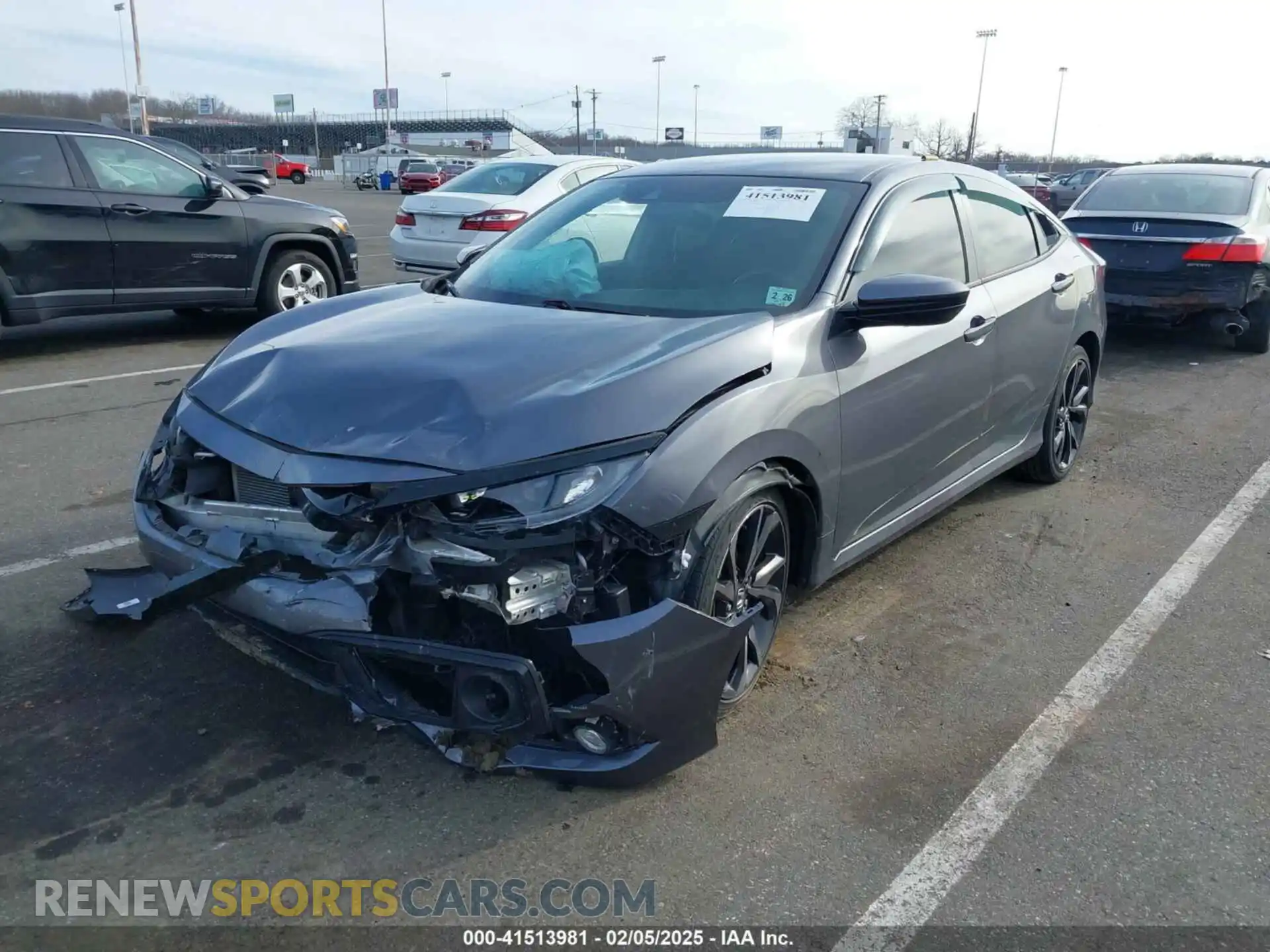 2 Photograph of a damaged car 2HGFC2F89MH538354 HONDA CIVIC 2021