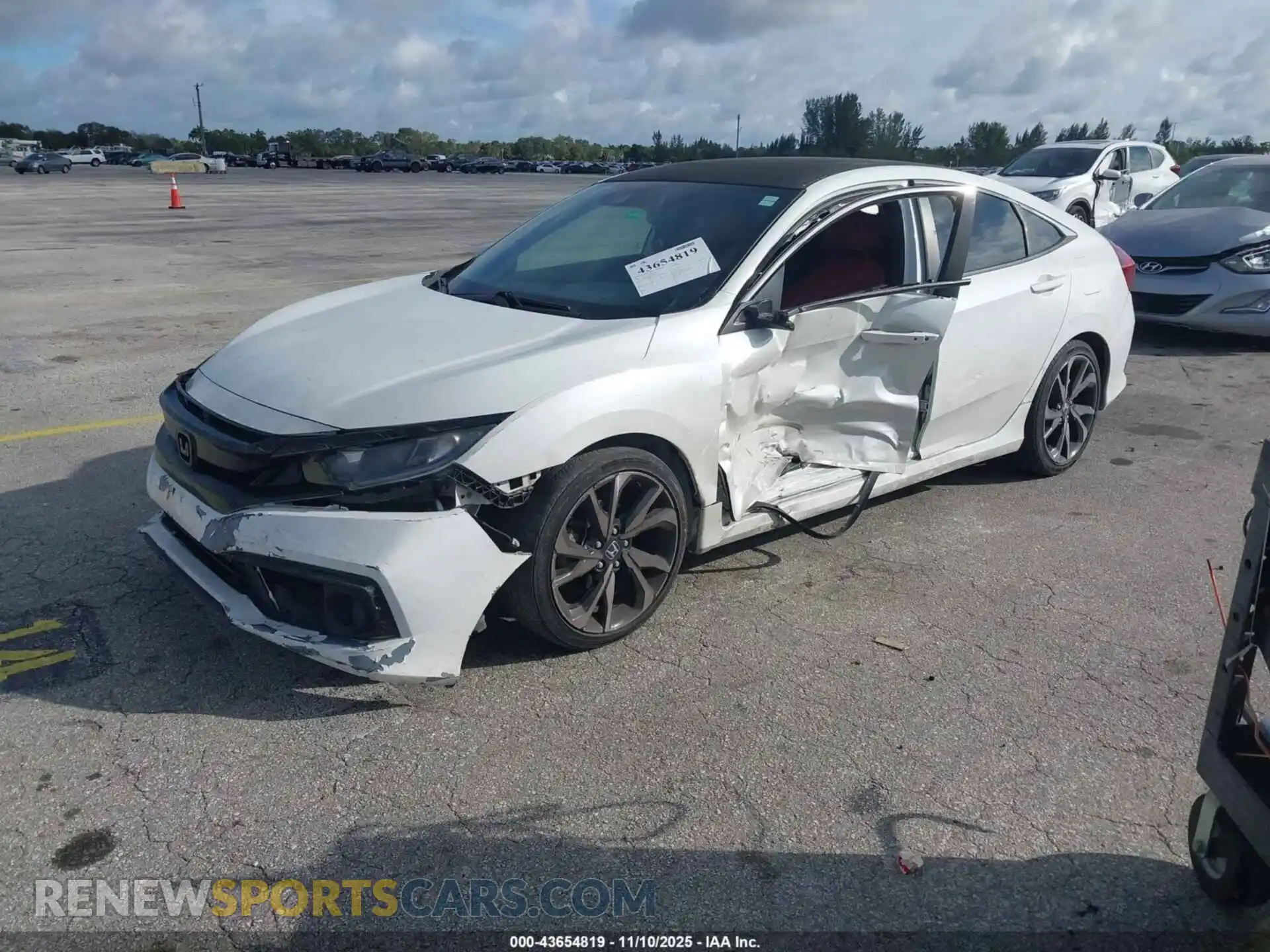2 Photograph of a damaged car 2HGFC2F89MH539407 HONDA CIVIC 2021