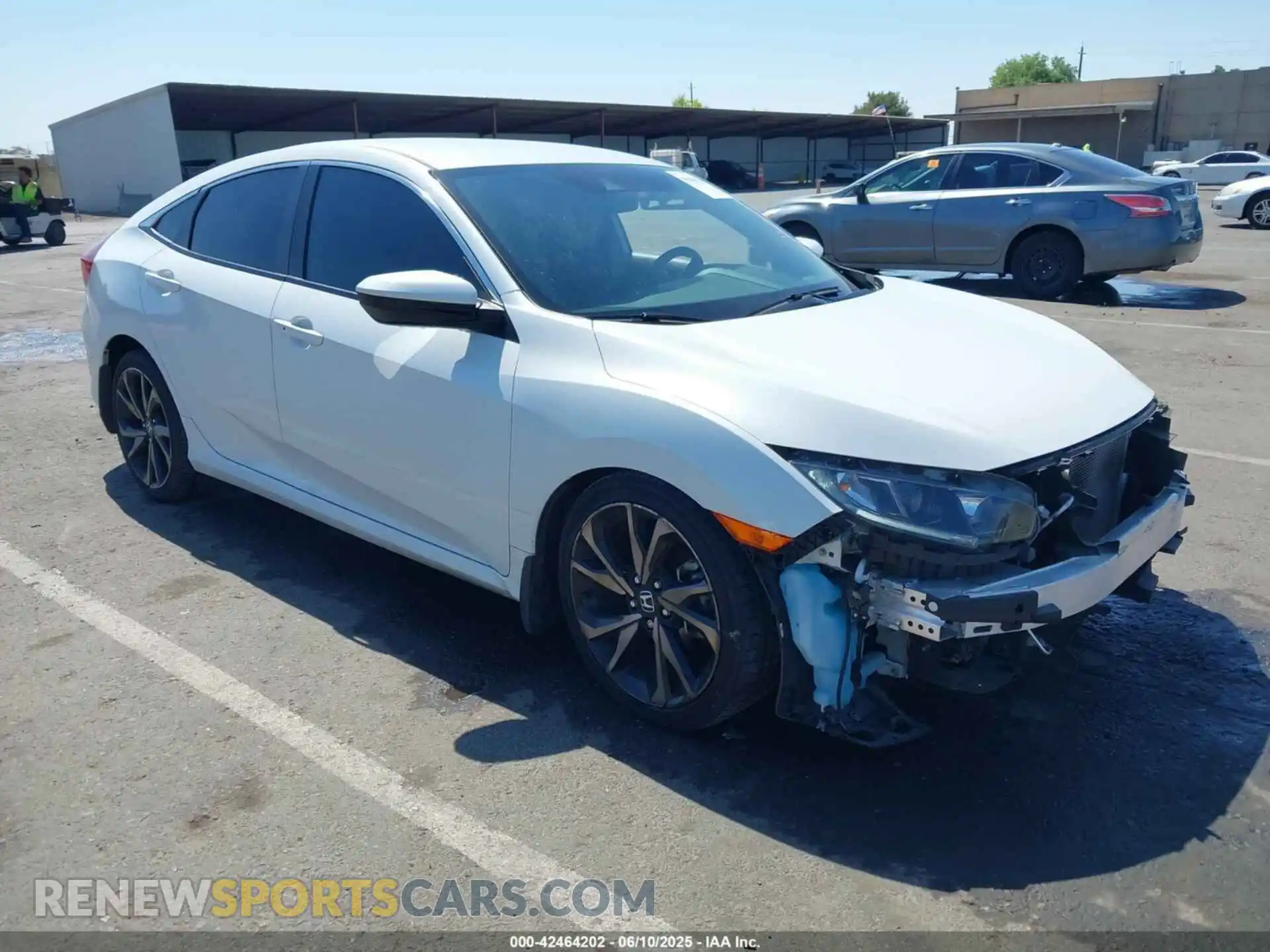 1 Photograph of a damaged car 2HGFC2F89MH542355 HONDA CIVIC 2021