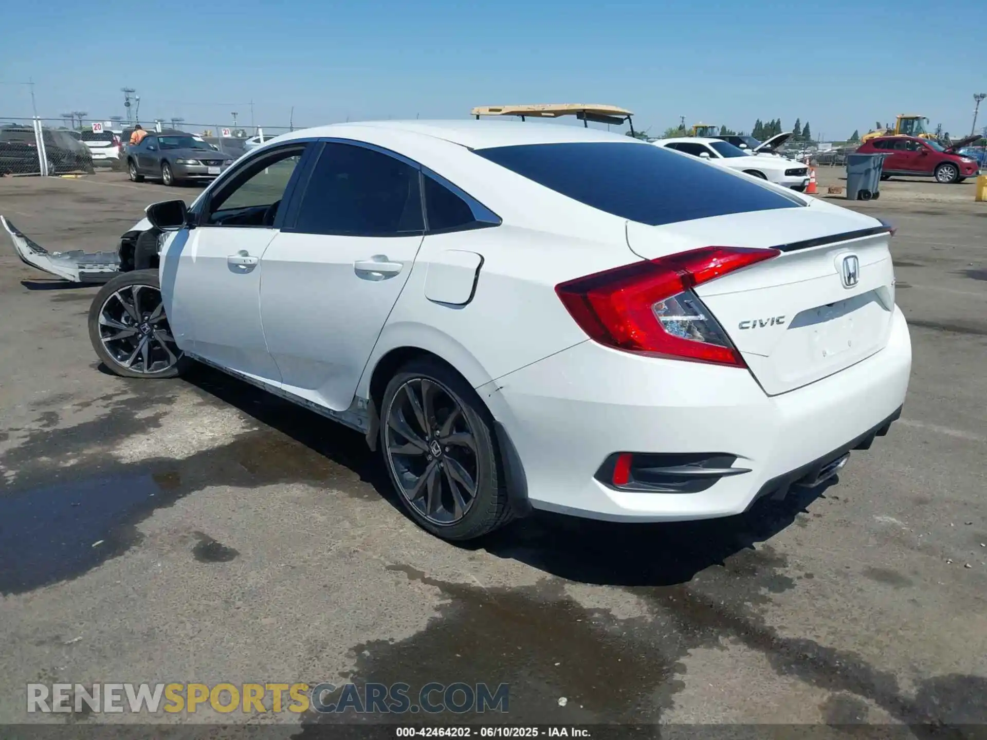 3 Photograph of a damaged car 2HGFC2F89MH542355 HONDA CIVIC 2021