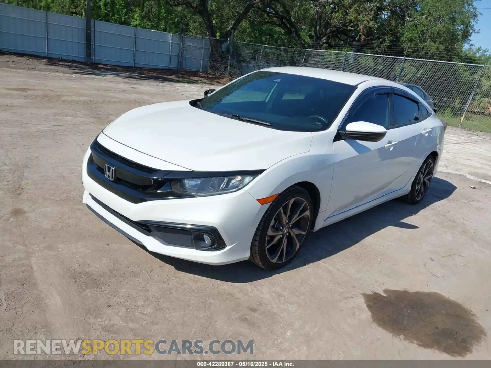 2 Photograph of a damaged car 2HGFC2F89MH543926 HONDA CIVIC 2021