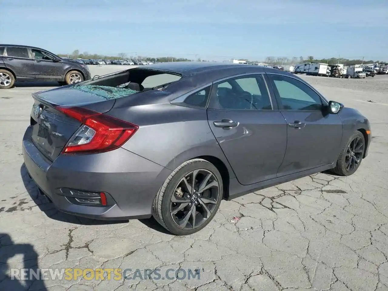 3 Photograph of a damaged car 2HGFC2F89MH545501 HONDA CIVIC 2021