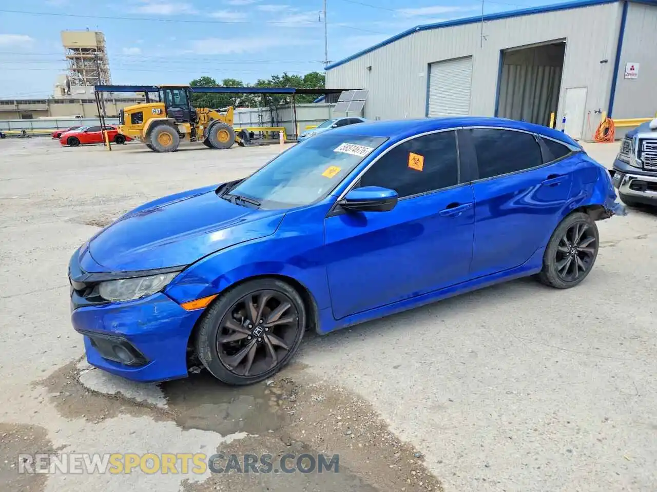 1 Photograph of a damaged car 2HGFC2F89MH547037 HONDA CIVIC 2021
