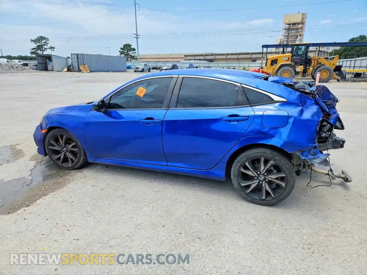 2 Photograph of a damaged car 2HGFC2F89MH547037 HONDA CIVIC 2021