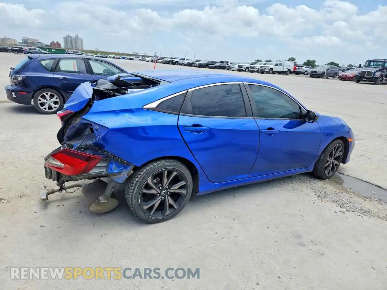 3 Photograph of a damaged car 2HGFC2F89MH547037 HONDA CIVIC 2021