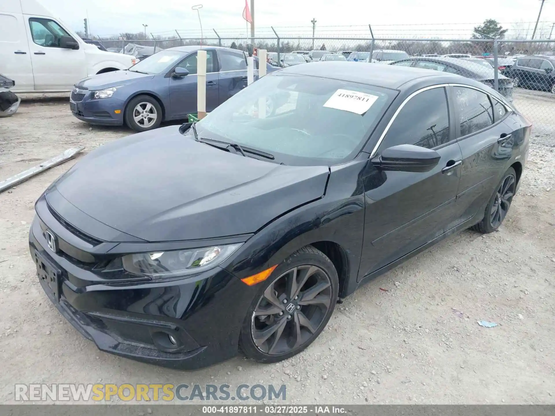 2 Photograph of a damaged car 2HGFC2F89MH552464 HONDA CIVIC 2021
