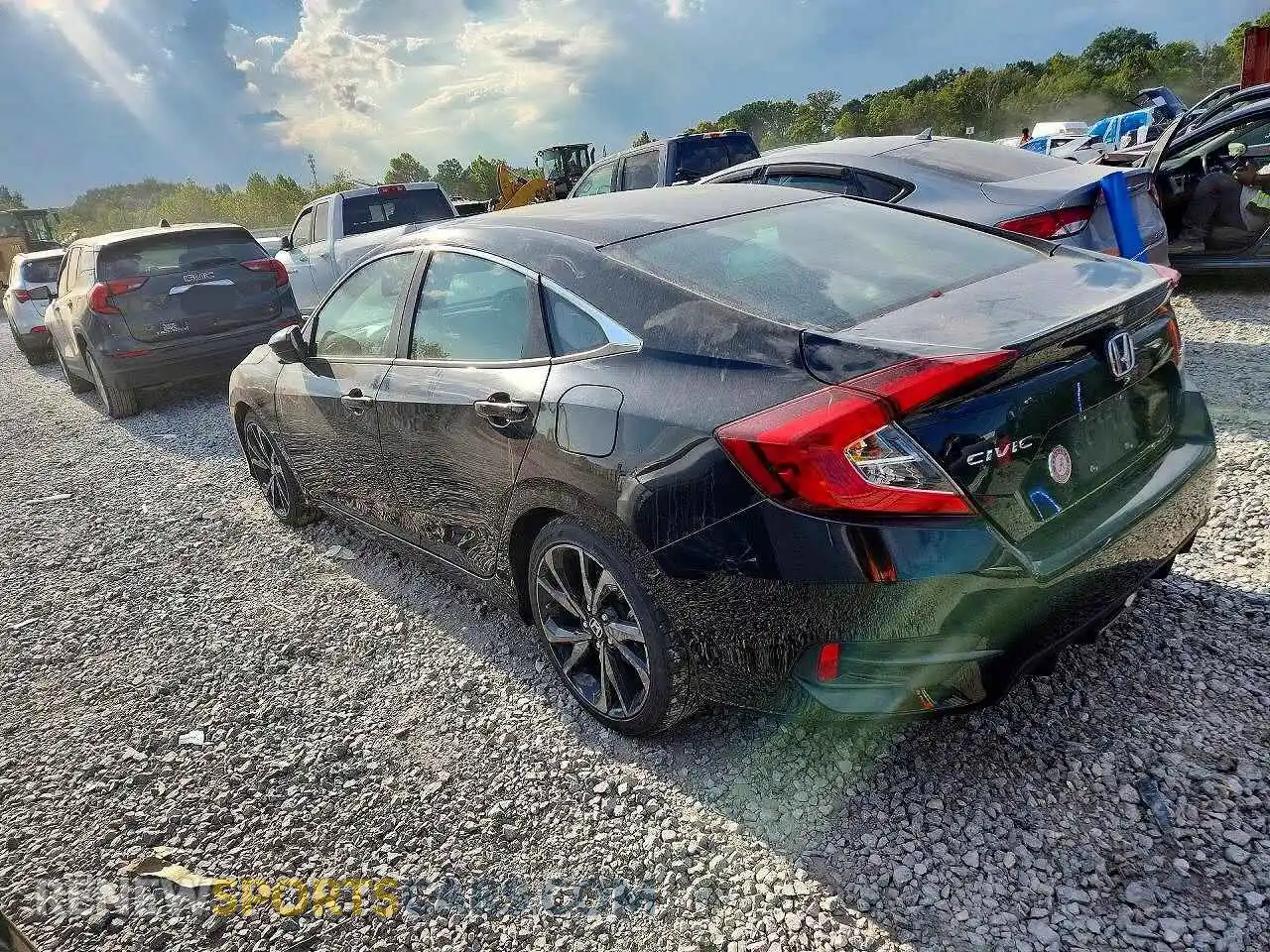 2 Photograph of a damaged car 2HGFC2F89MH555879 HONDA CIVIC 2021