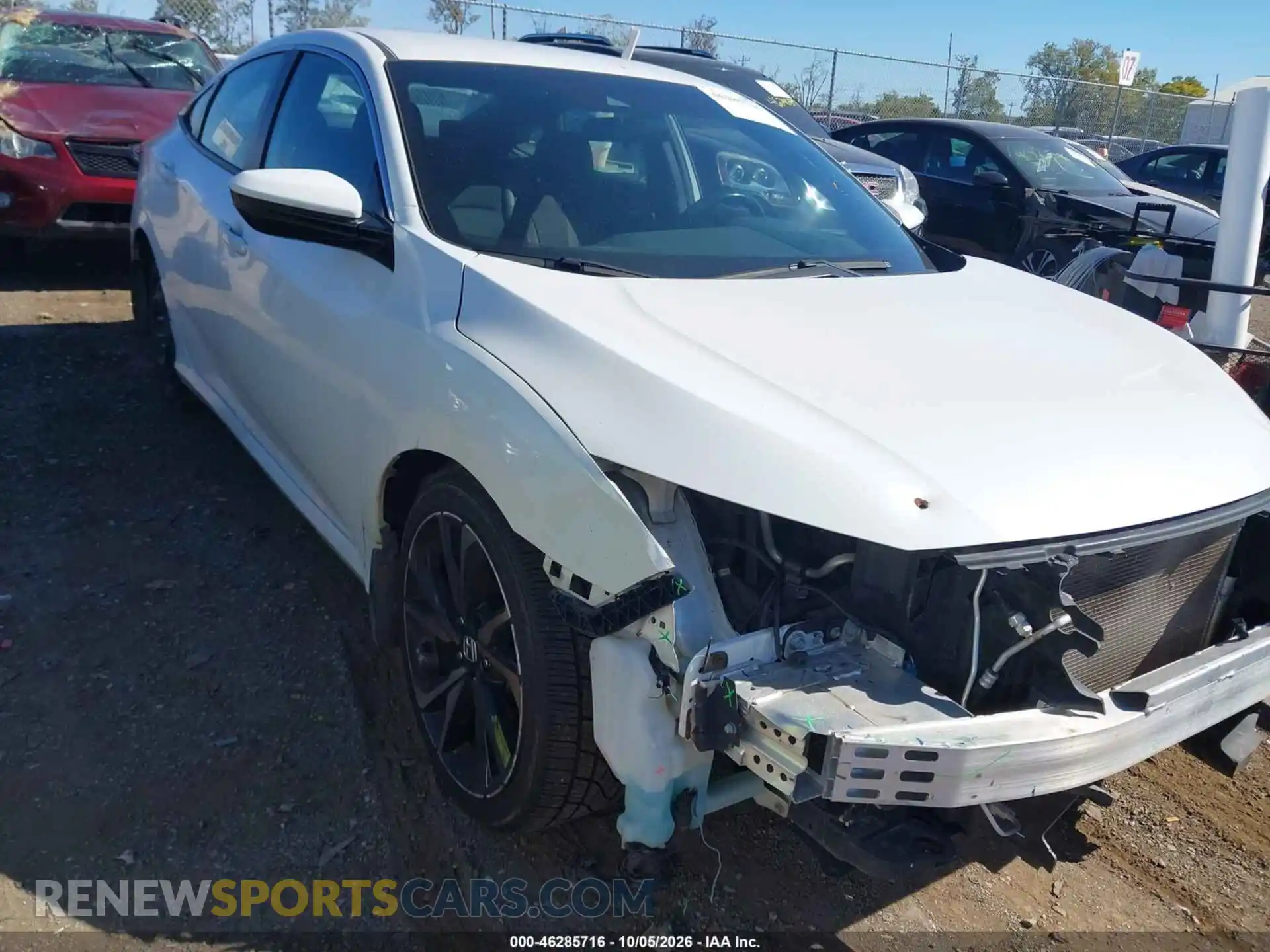 1 Photograph of a damaged car 2HGFC2F89MH557096 HONDA CIVIC 2021