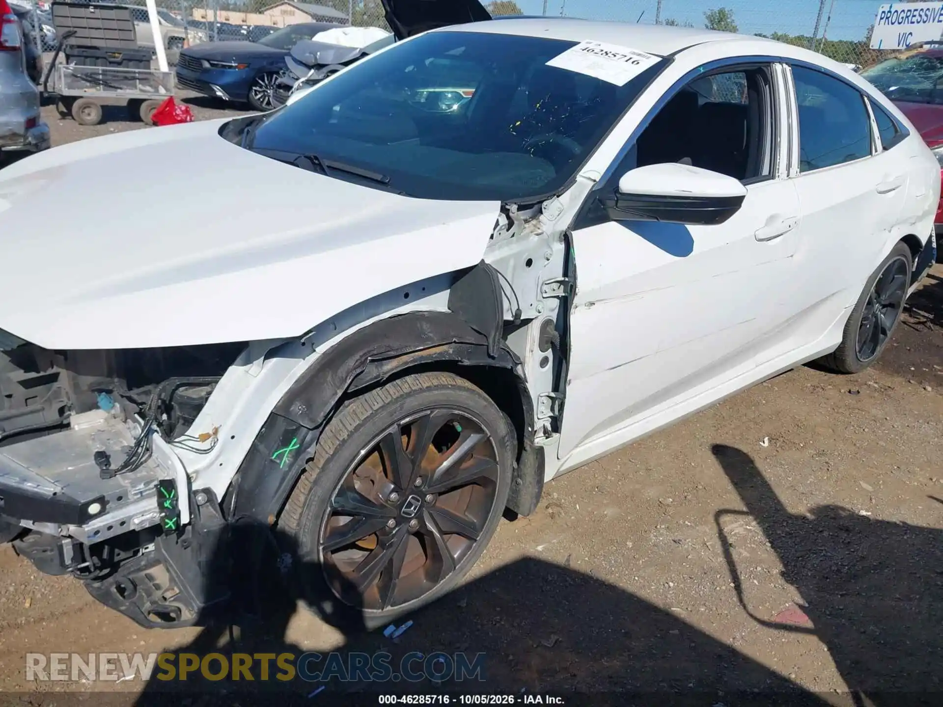 2 Photograph of a damaged car 2HGFC2F89MH557096 HONDA CIVIC 2021