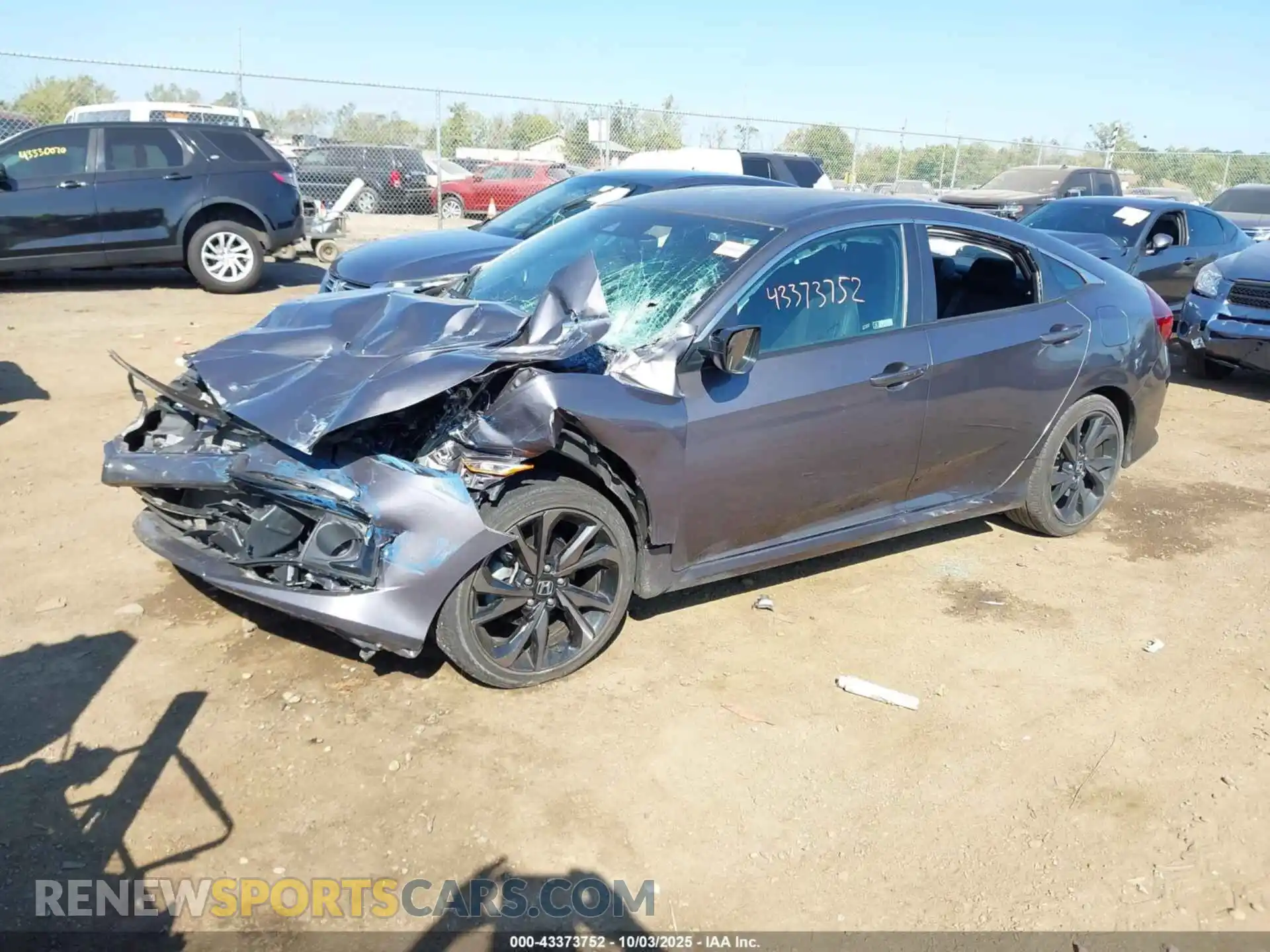 2 Photograph of a damaged car 2HGFC2F89MH558152 HONDA CIVIC 2021