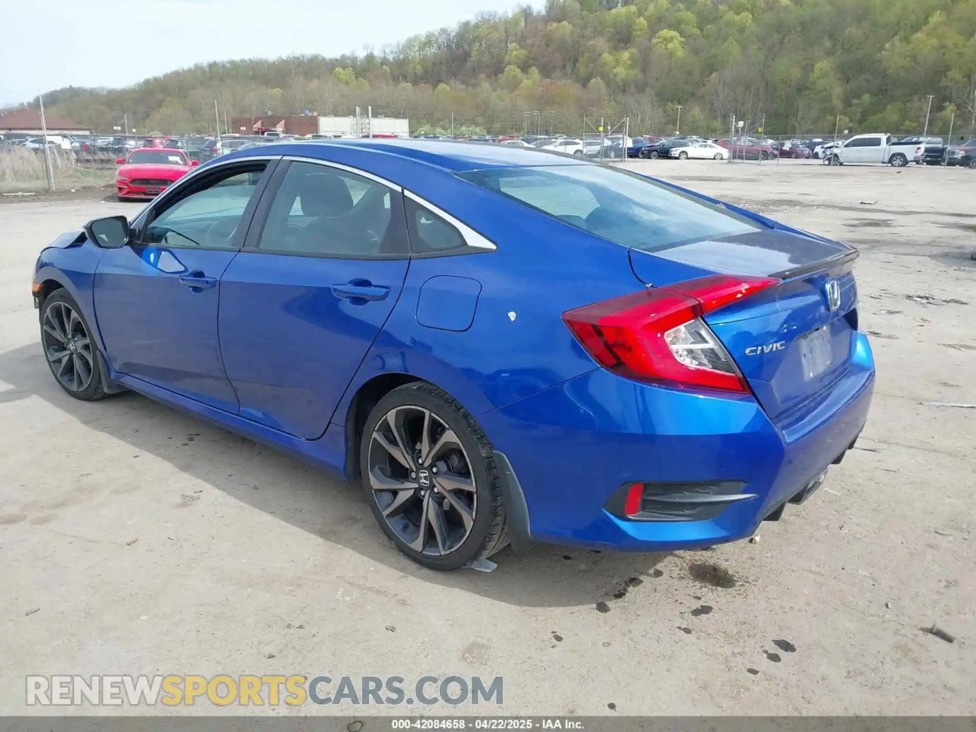 3 Photograph of a damaged car 2HGFC2F8XMH500681 HONDA CIVIC 2021