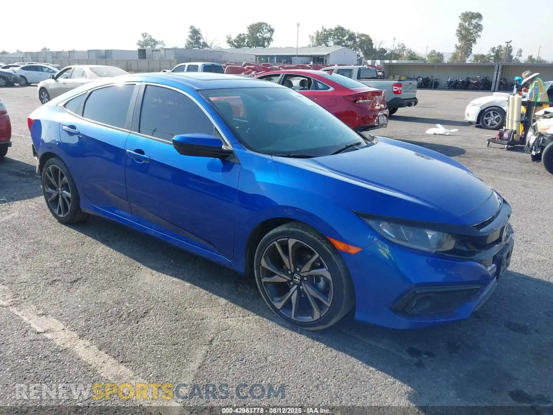 1 Photograph of a damaged car 2HGFC2F8XMH517822 HONDA CIVIC 2021