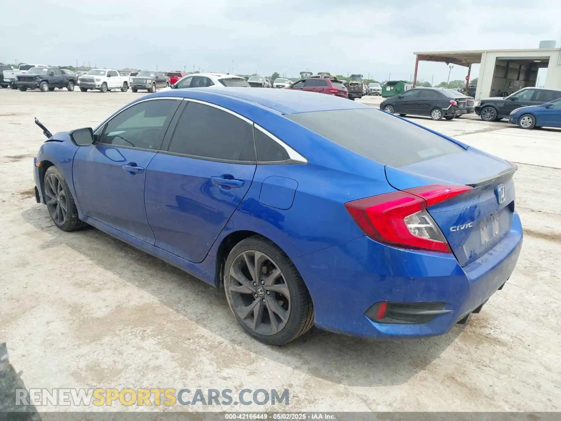 3 Photograph of a damaged car 2HGFC2F8XMH518632 HONDA CIVIC 2021