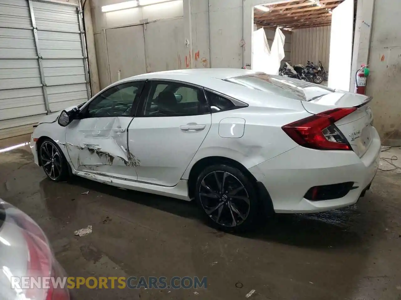 2 Photograph of a damaged car 2HGFC2F8XMH520512 HONDA CIVIC 2021
