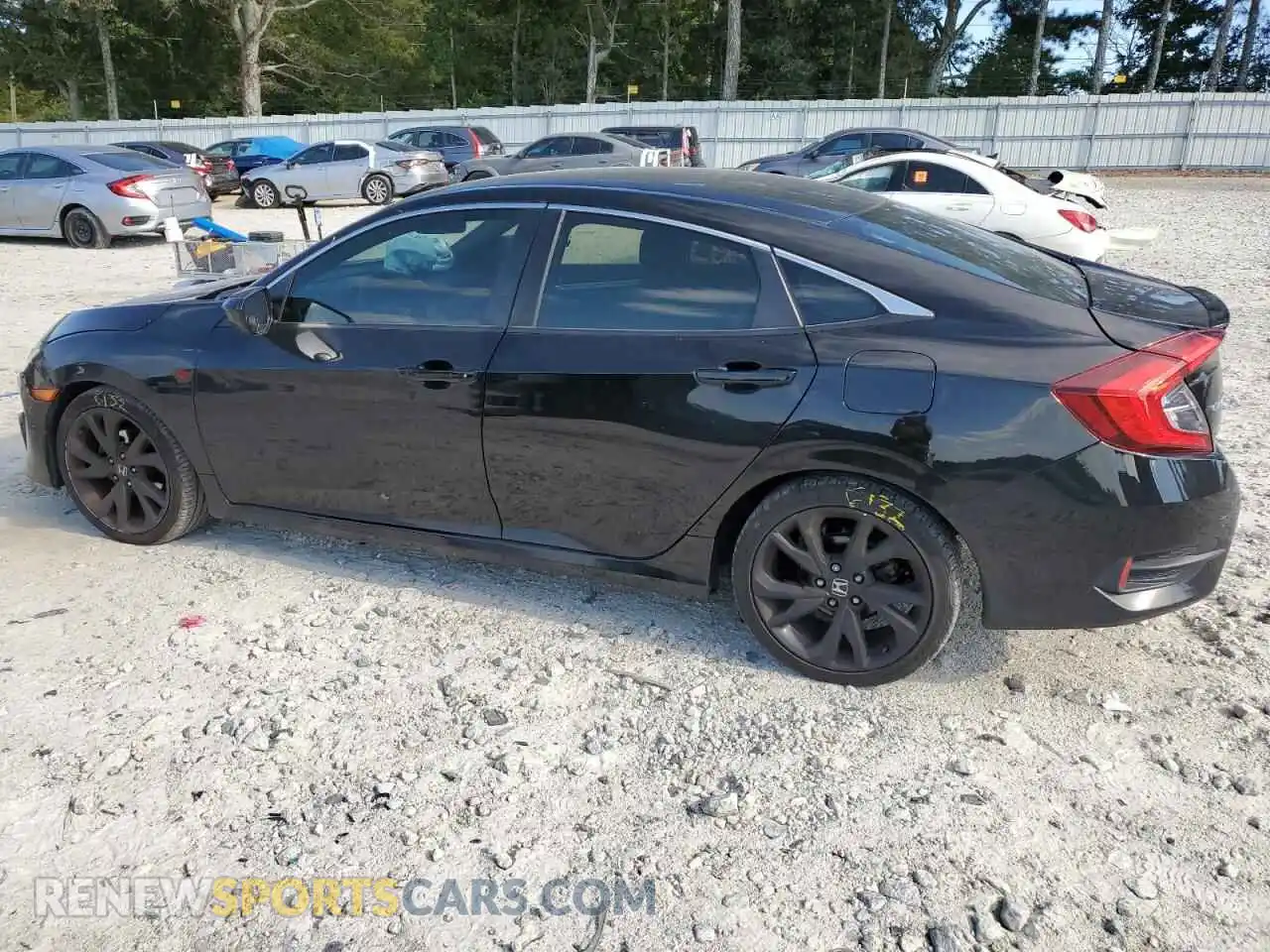 2 Фотография поврежденного автомобиля 2HGFC2F8XMH524415 HONDA CIVIC 2021
