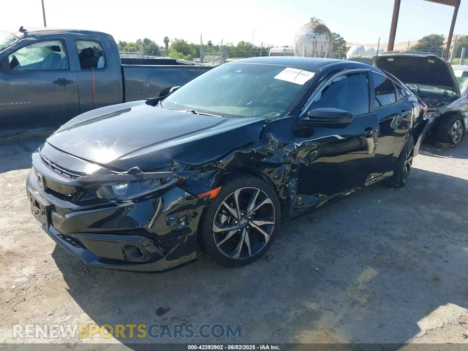 2 Photograph of a damaged car 2HGFC2F8XMH530862 HONDA CIVIC 2021
