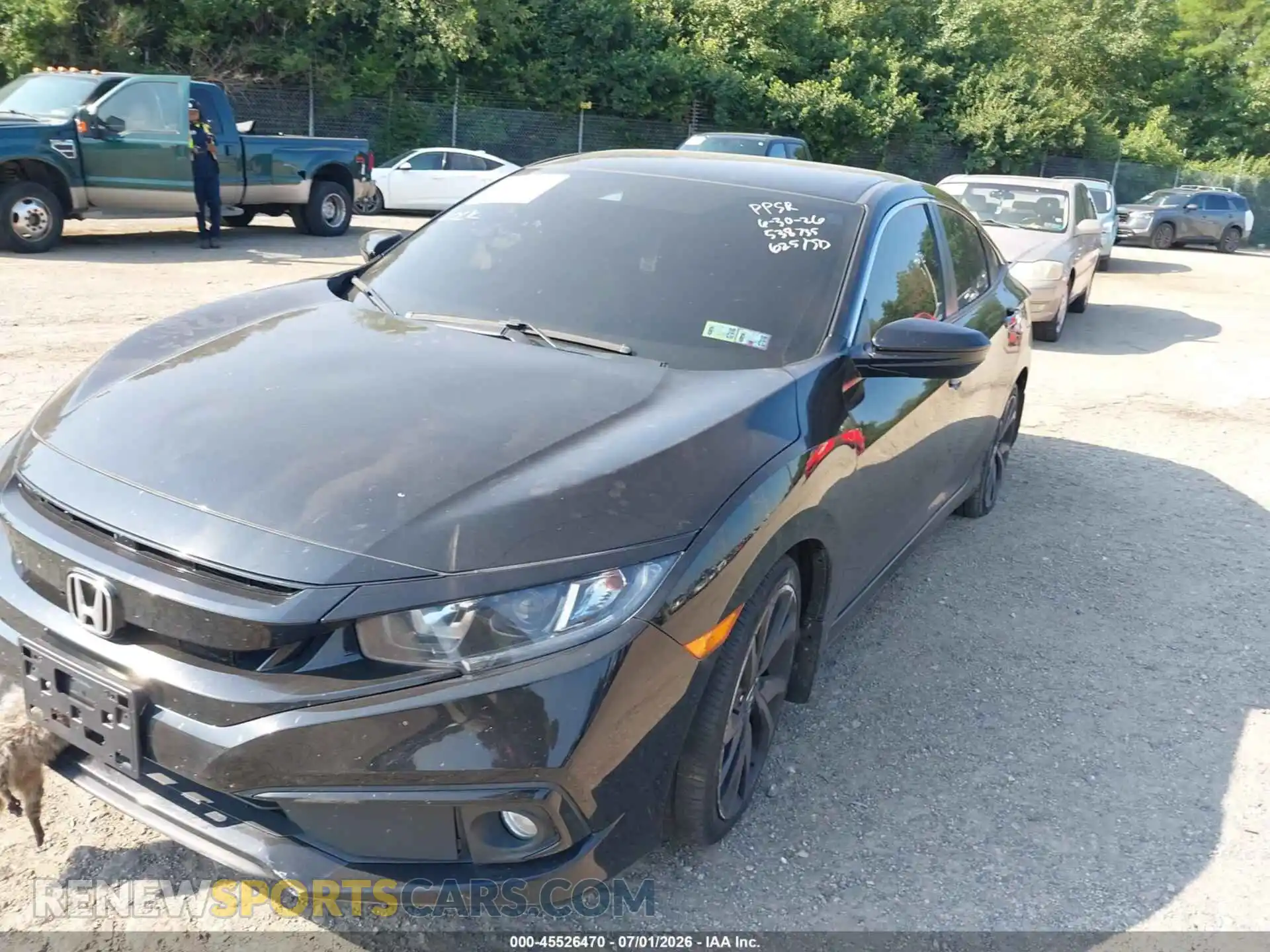 2 Photograph of a damaged car 2HGFC2F8XMH538735 HONDA CIVIC 2021