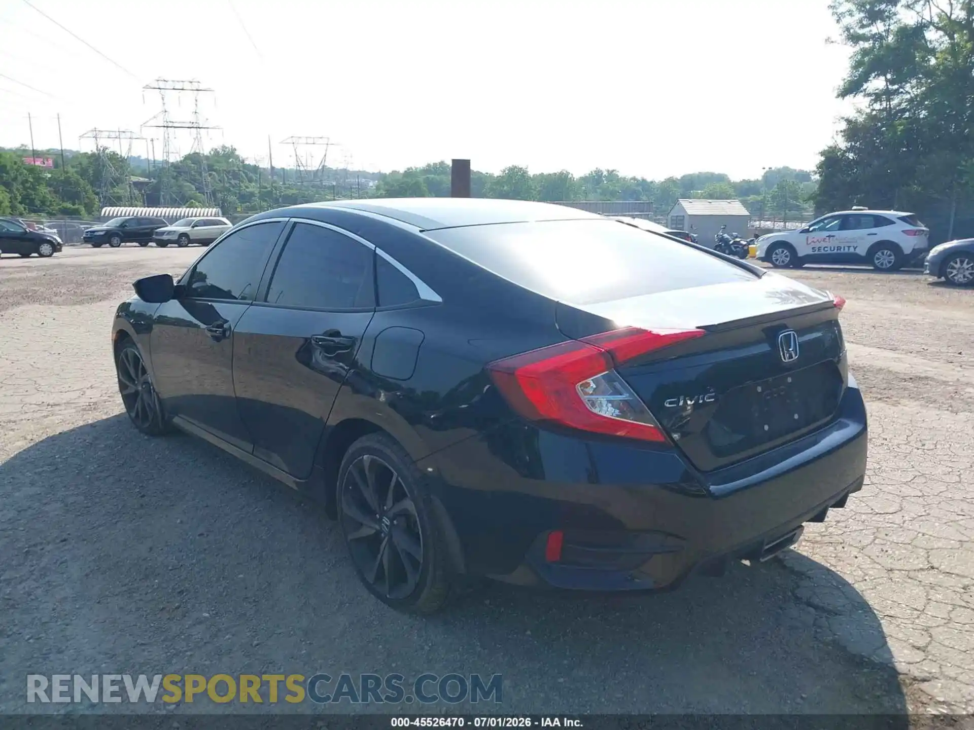 3 Photograph of a damaged car 2HGFC2F8XMH538735 HONDA CIVIC 2021