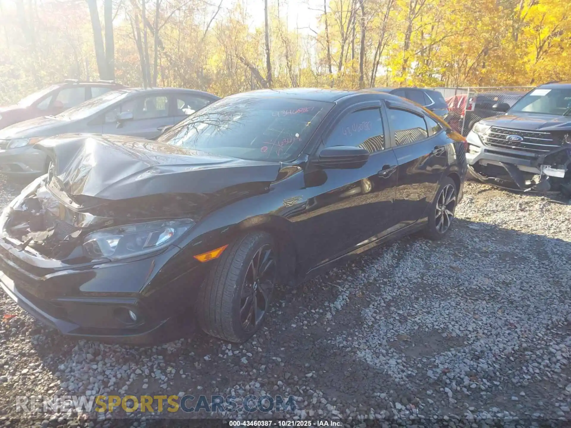 2 Photograph of a damaged car 2HGFC2F8XMH544597 HONDA CIVIC 2021