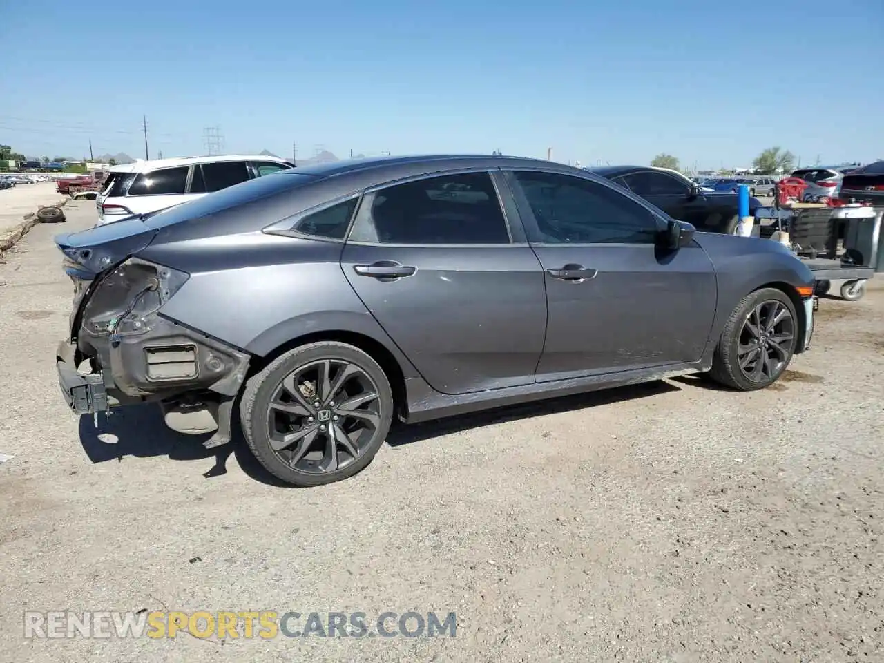 3 Photograph of a damaged car 2HGFC2F8XMH545488 HONDA CIVIC 2021