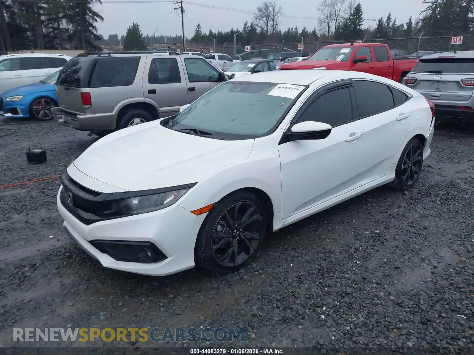 2 Photograph of a damaged car 2HGFC2F8XMH551646 HONDA CIVIC 2021