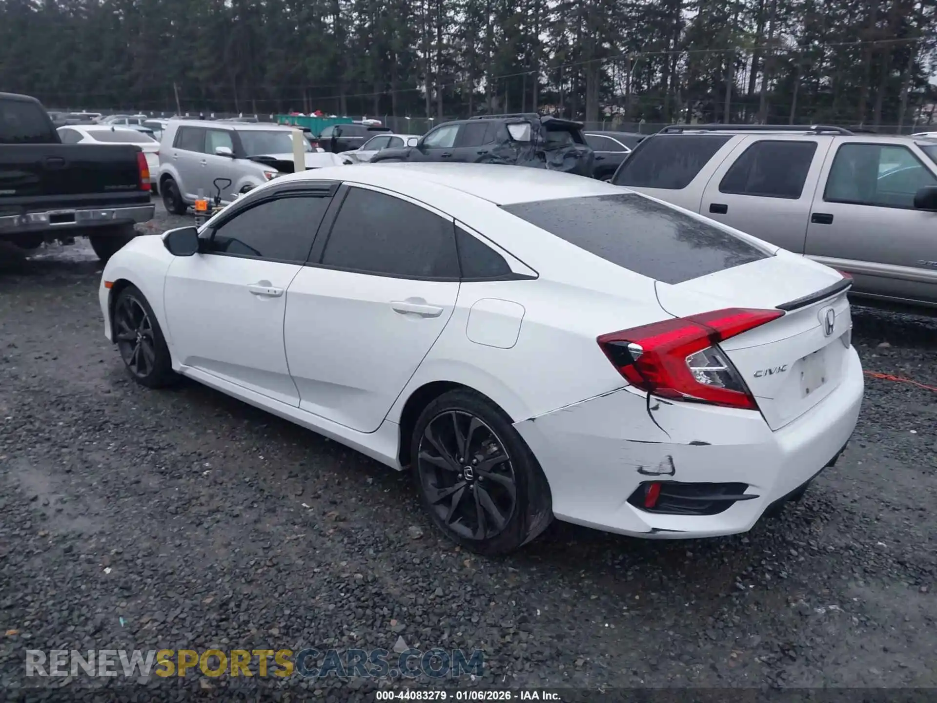3 Photograph of a damaged car 2HGFC2F8XMH551646 HONDA CIVIC 2021