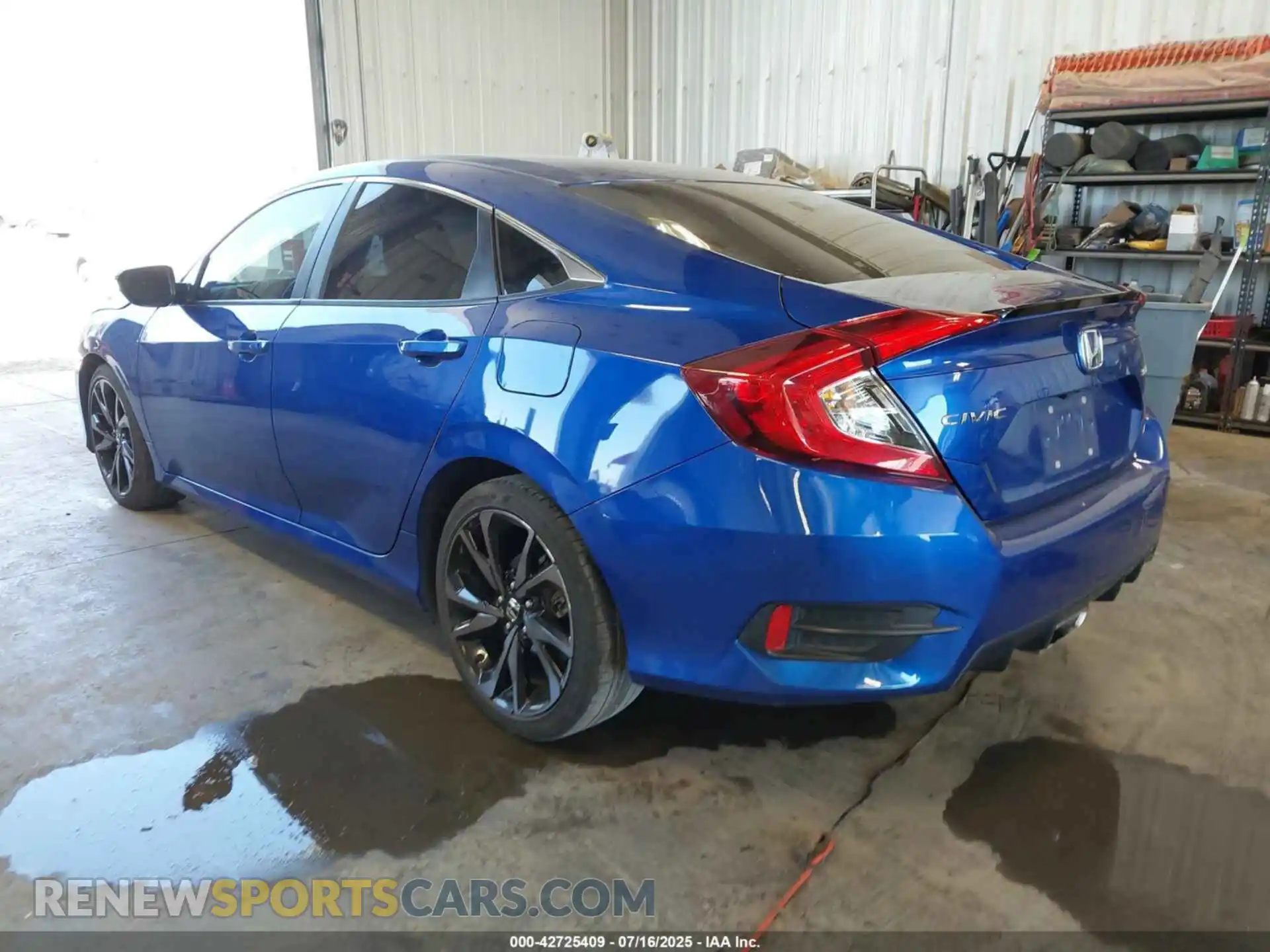 3 Photograph of a damaged car 2HGFC2F8XMH551999 HONDA CIVIC 2021