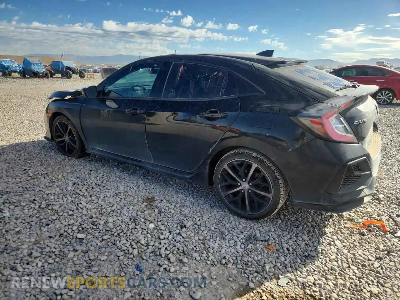 2 Photograph of a damaged car SHHFK7G41MU225863 HONDA CIVIC 2021